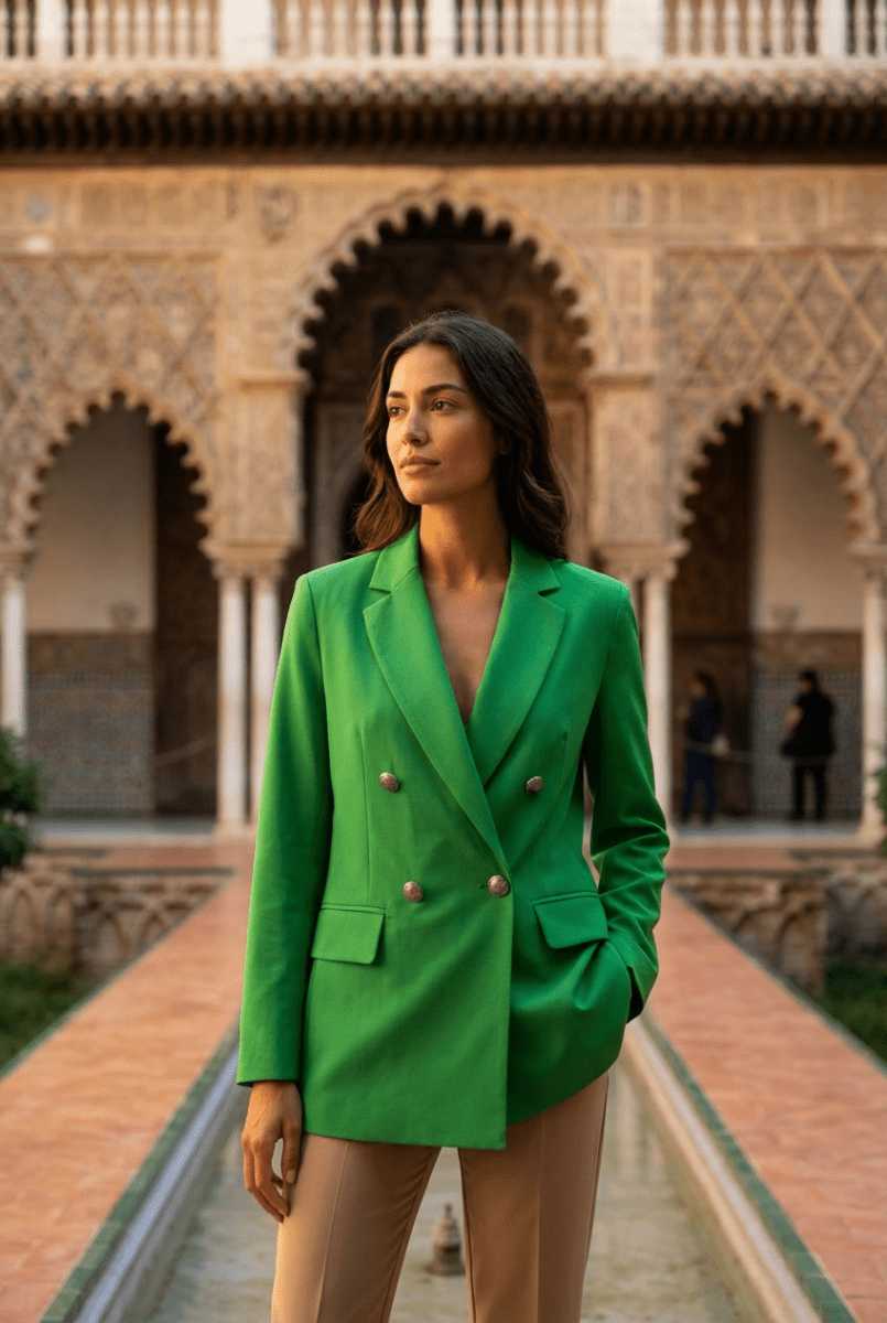 Veste Zaky VERT - ANGE Veste