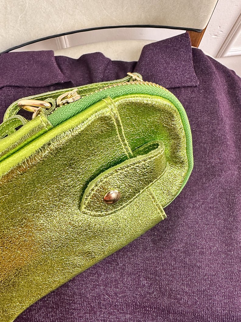 Sac Carla VERT ANIS - LOELA SELECTION Sac à main pour femme