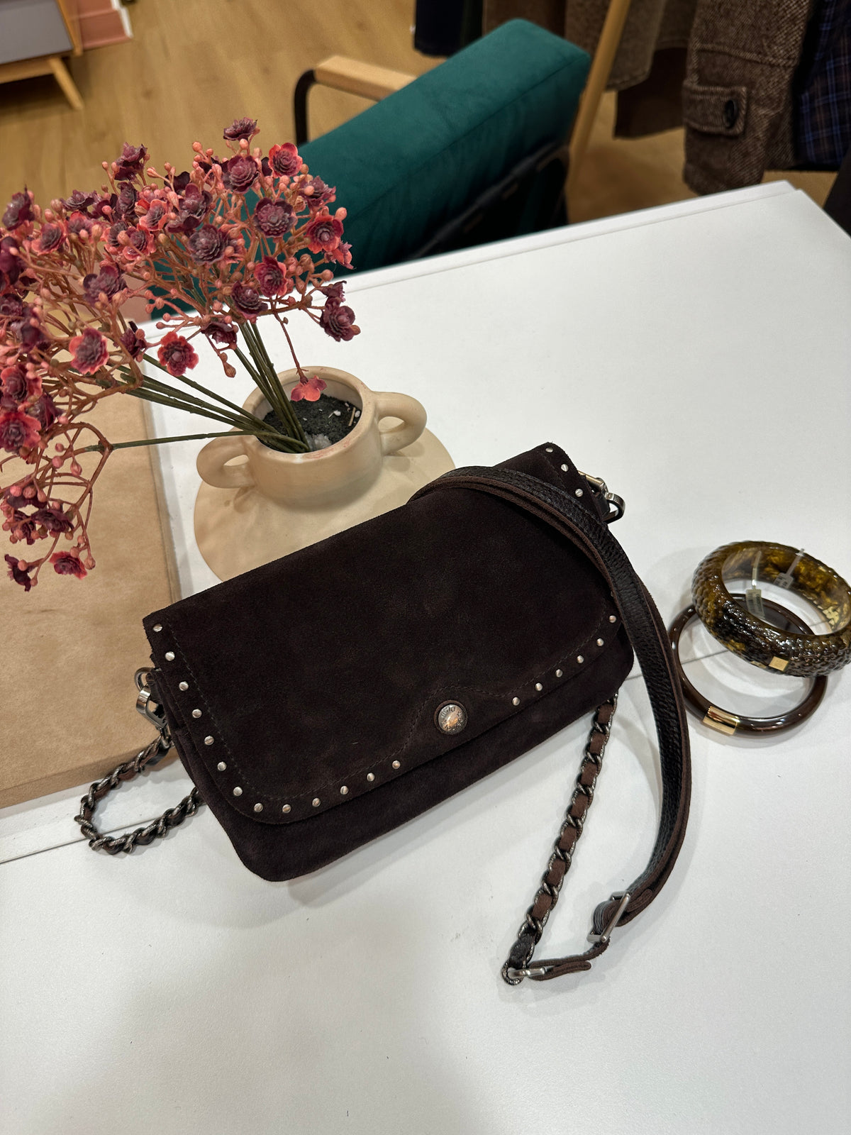 SAC ODILE CUIR VACHETTE