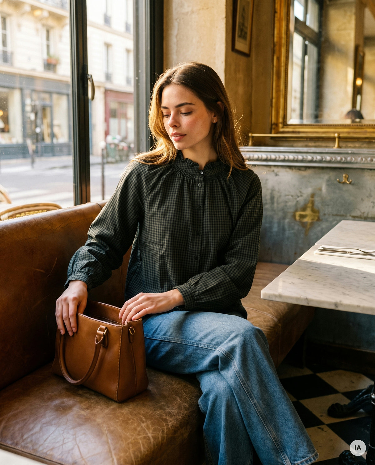 BLOUSE ANTANA - CHARLIOR Top — Image générée par IA