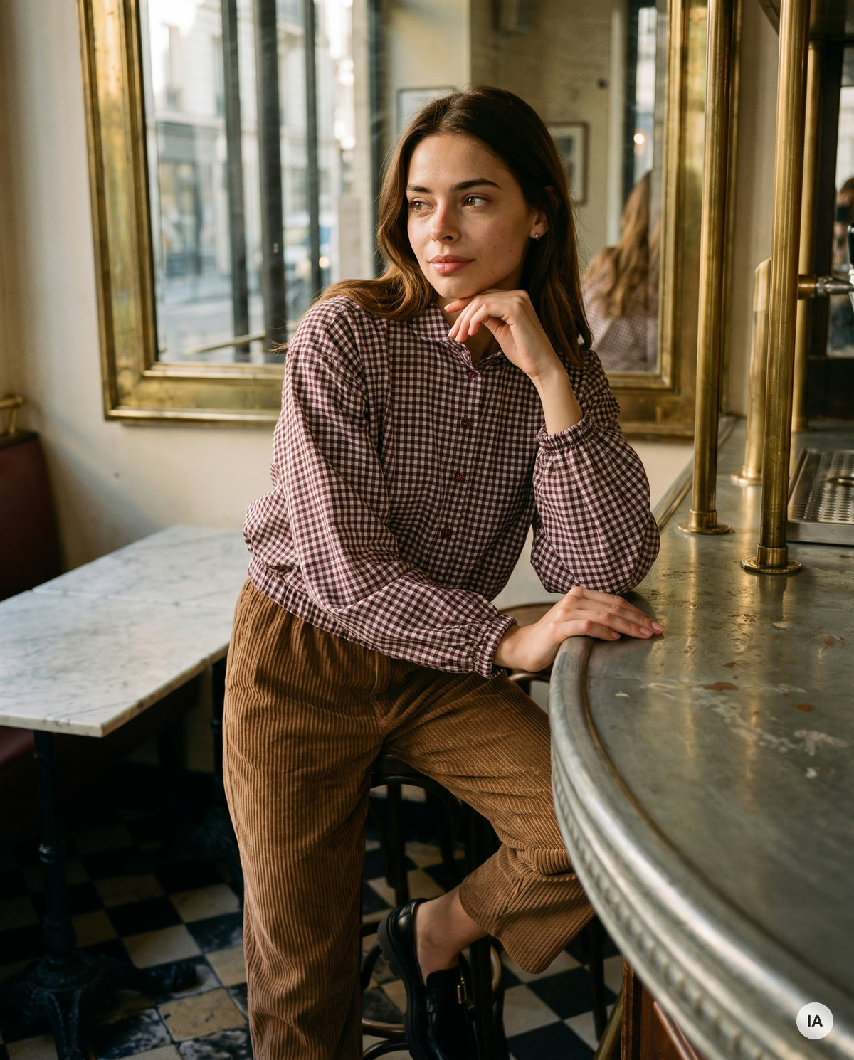 BLOUSE BELLINA - W STUDIO Top — Image générée par IA