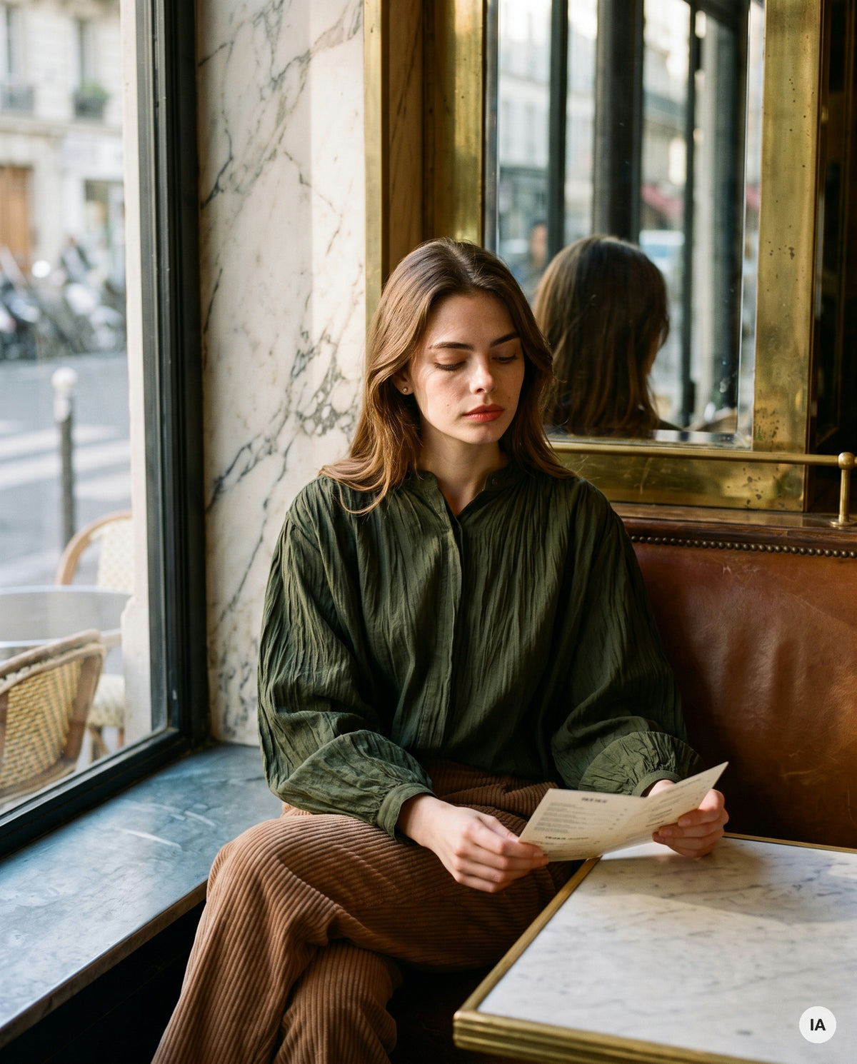 BLOUSE BELLINI - W STUDIO Top — Image générée par IA
