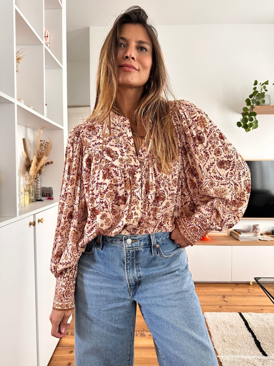 Blouse Nuncas SABLE - GRACE ET MILA Top pour femme