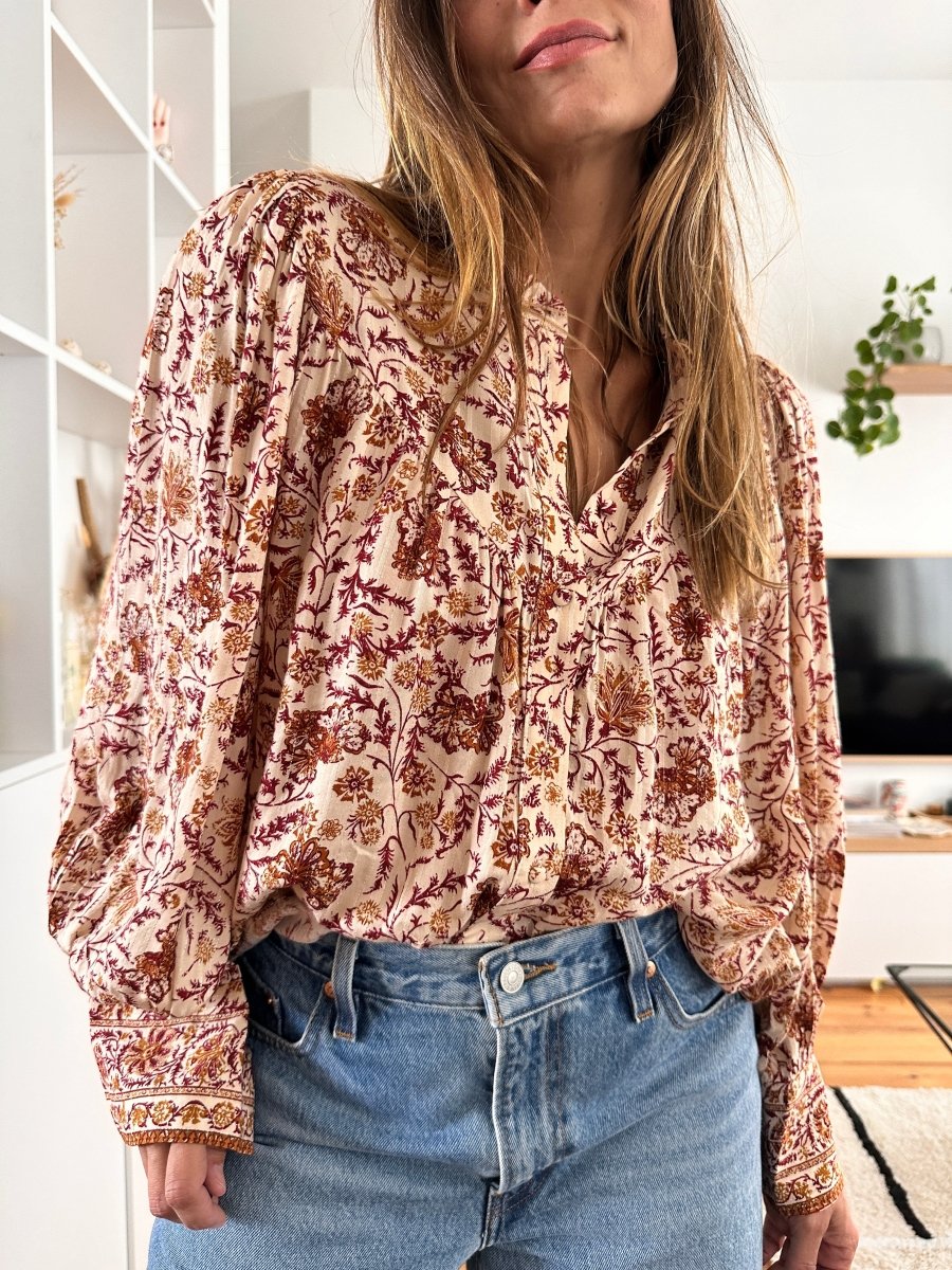 Blouse Nuncas SABLE - GRACE ET MILA Top pour femme