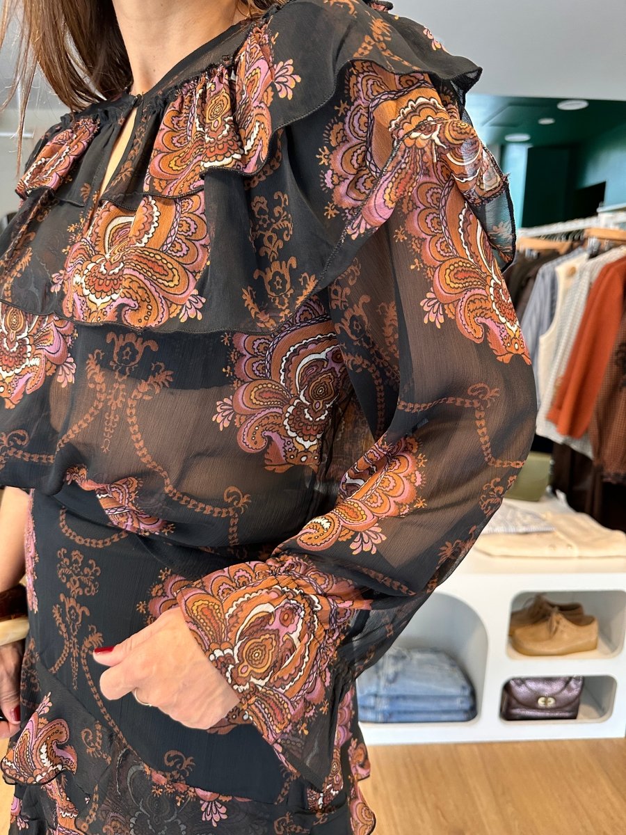 Blouse Samario NOIR - ANGE Top