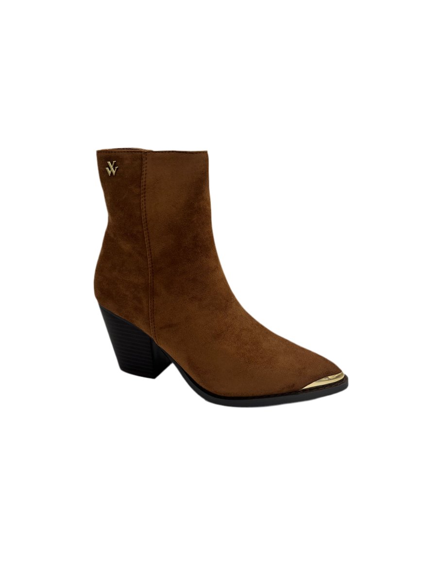 Bottines Santiags Jenn CAMEL - VANESSA WU Bottines pour femme