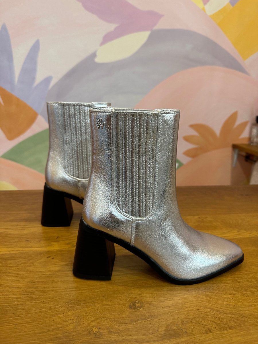 Bottines Taylor ARGENT - VANESSA WU Bottines