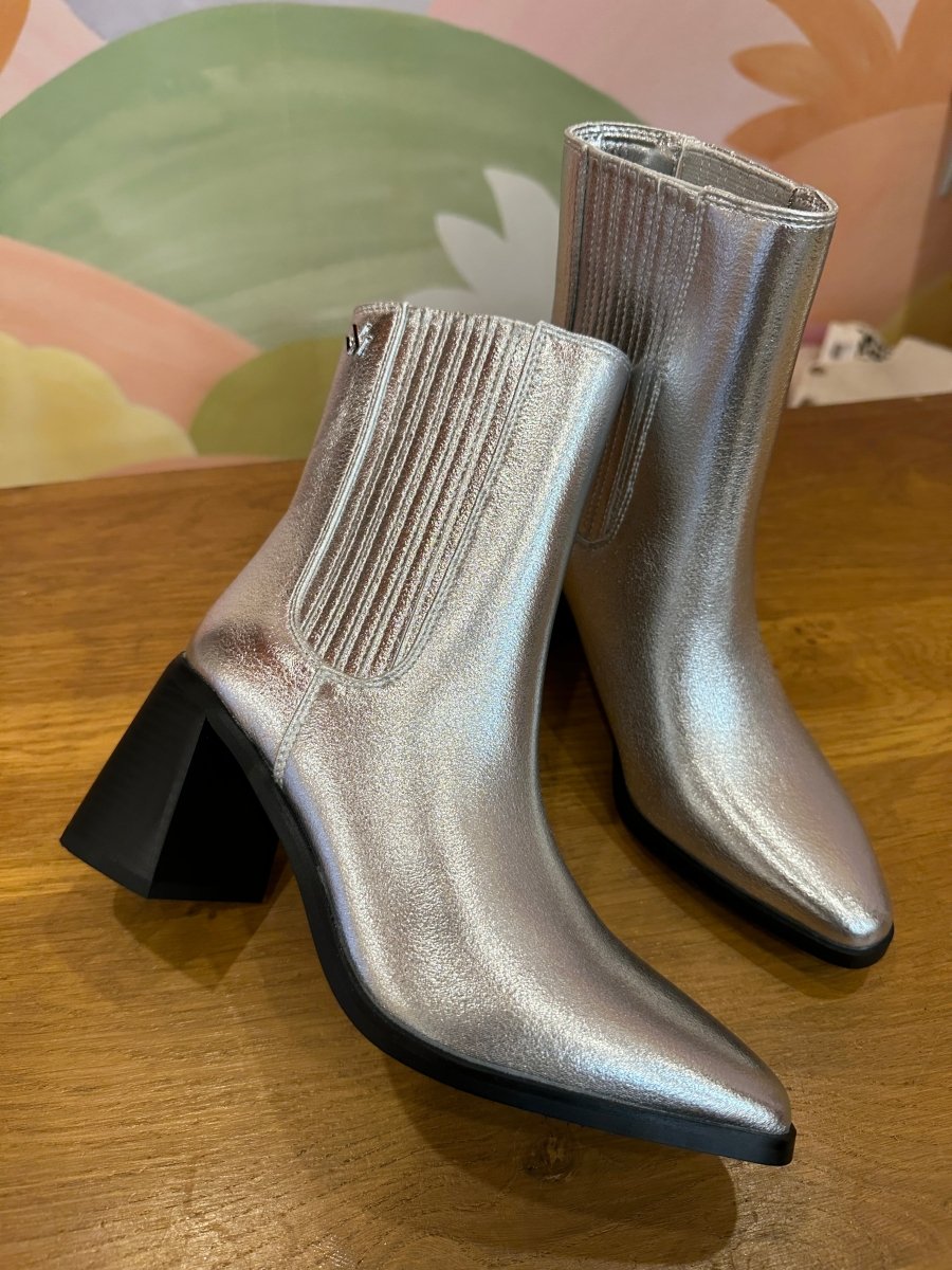 Bottines Taylor ARGENT - VANESSA WU Bottines