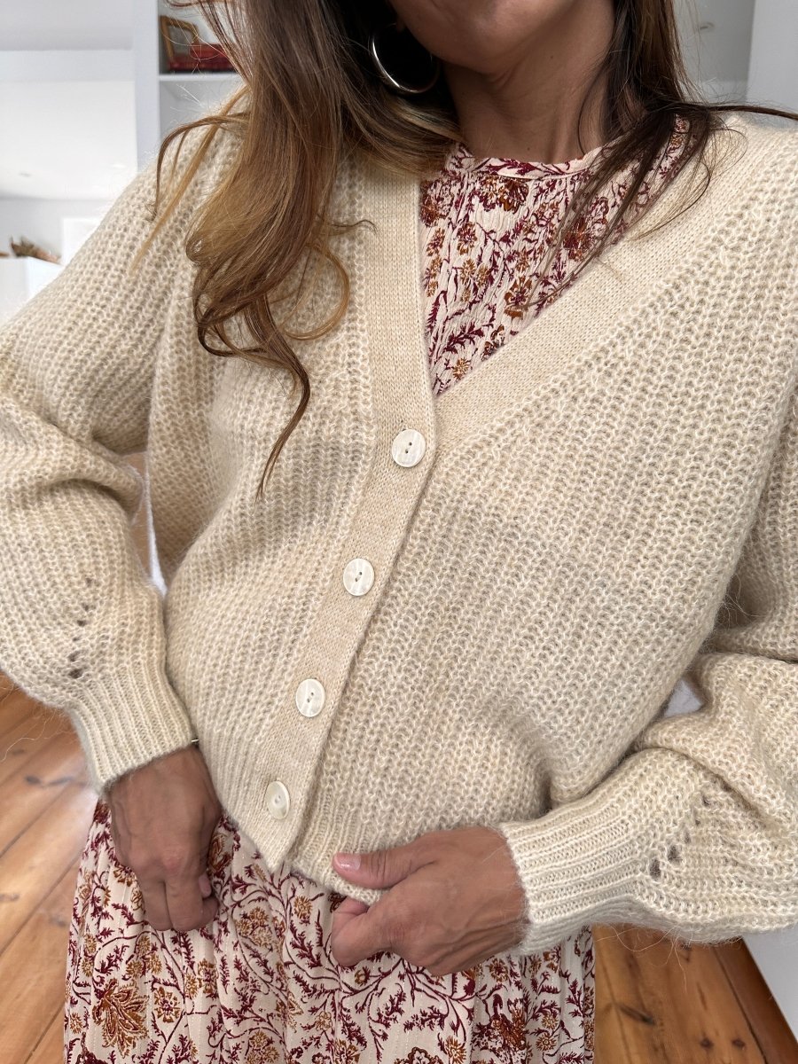 Cardigan Naster SABLE - GRACE ET MILA Gilet pour femme