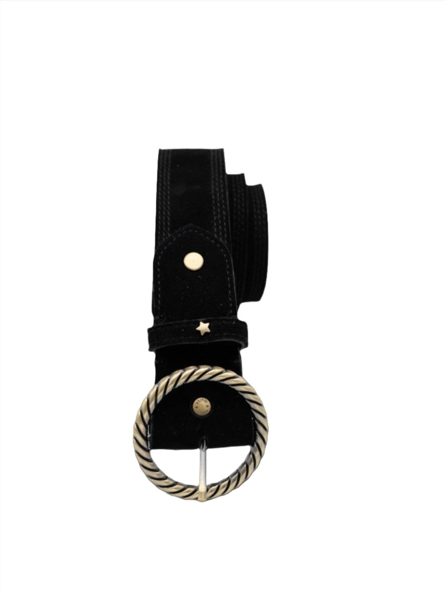 Ceinture Pale V NOIR - MILA LOUISE CEINTURE pour femme