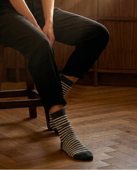 CHAUSSETTES AMI GRIS - LA PETITE ETOILE CHAUSSETTES