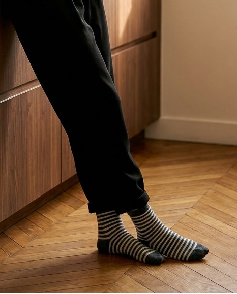 CHAUSSETTES AMI GRIS - LA PETITE ETOILE CHAUSSETTES