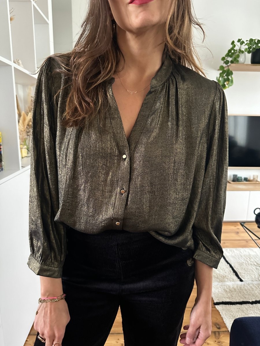 Chemise Louise BRONZE - YCOO Top