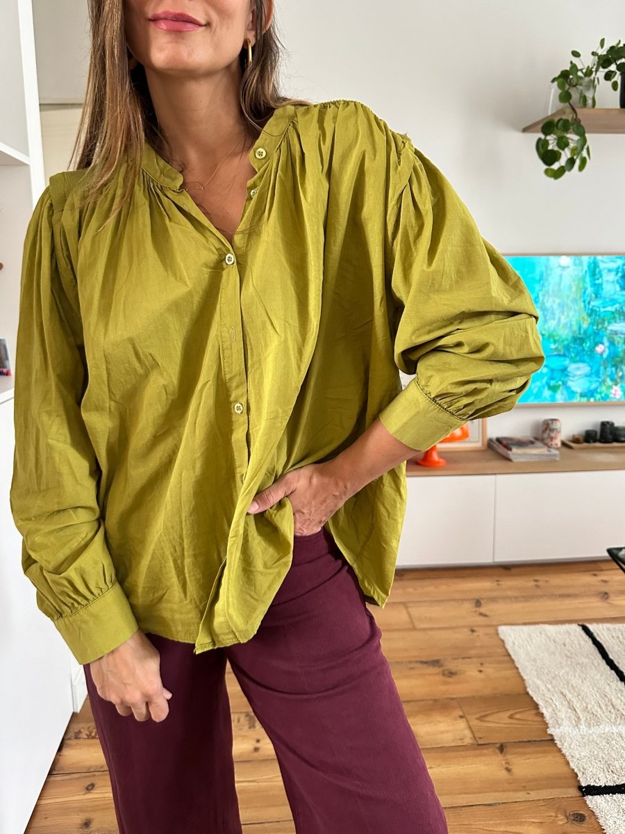 Chemise Sefora OLIVE - ARTY BLUSH Top