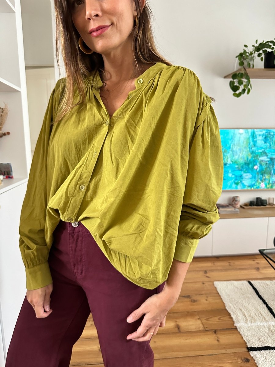 Chemise Sefora OLIVE - ARTY BLUSH Top