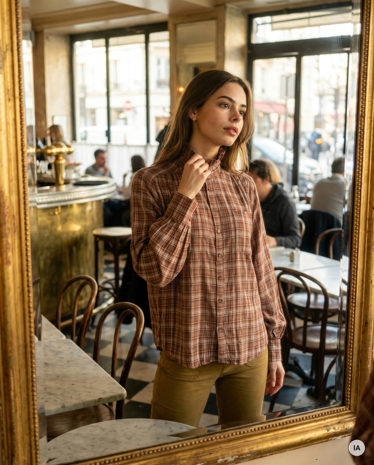 CHEMISE SUZIE - YCOO Top — Image générée par IA