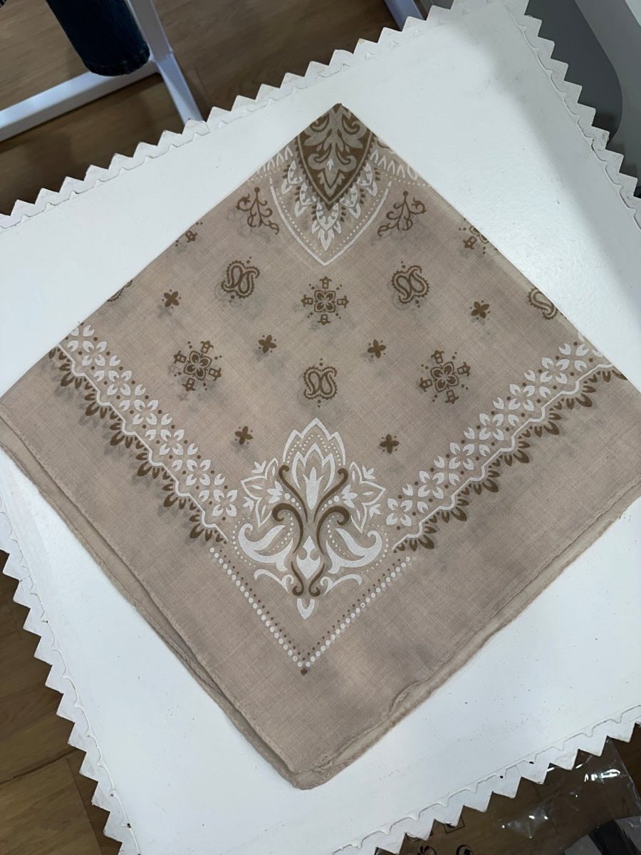 Echarpe Goa BEIGE BLANC - VIMODA Foulard