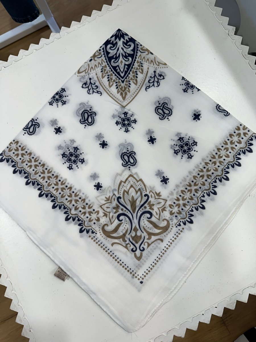 Echarpe Goa BLANC MARINE - VIMODA Foulard
