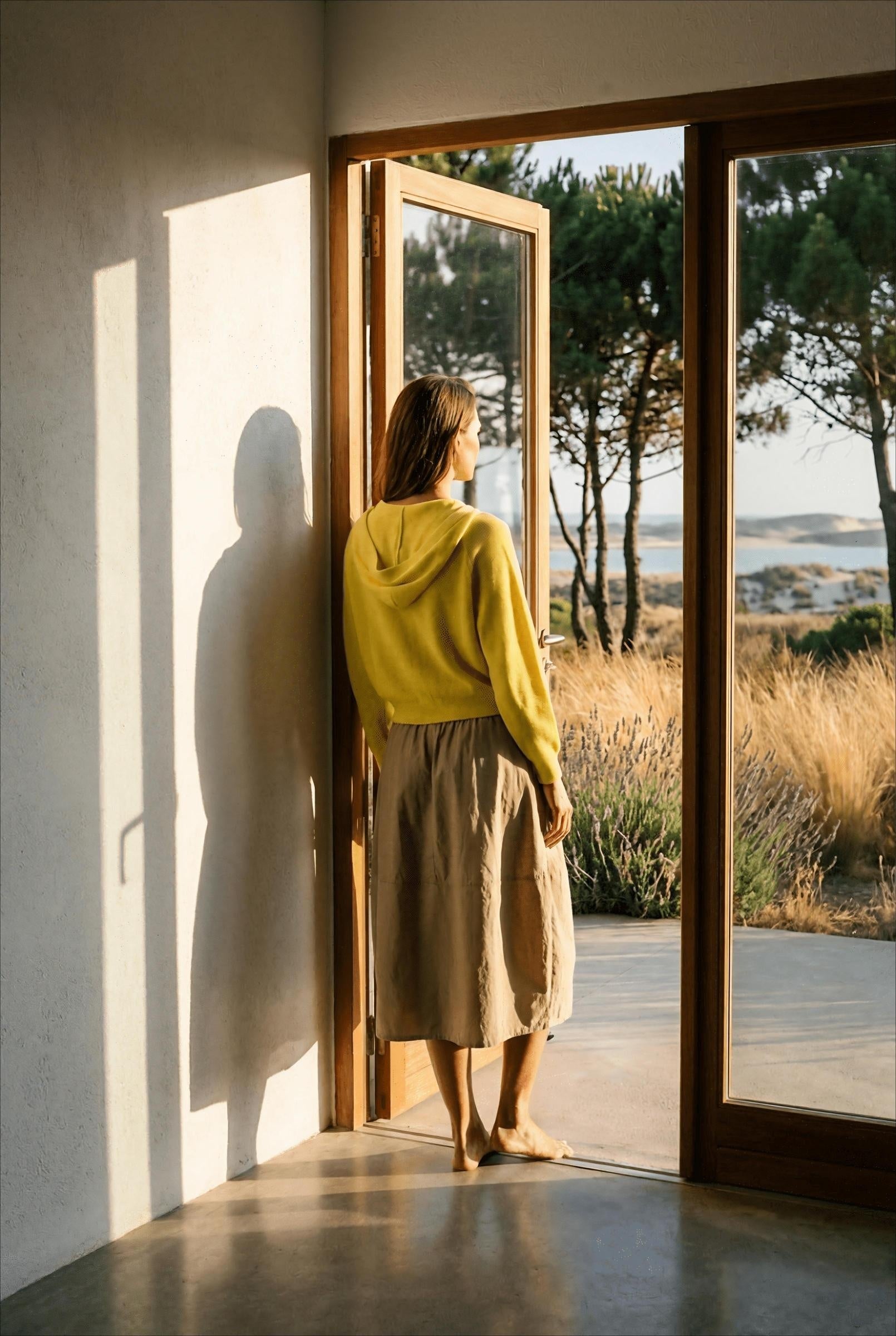 GILET CULSHA JAUNE - ORFEO Gilet