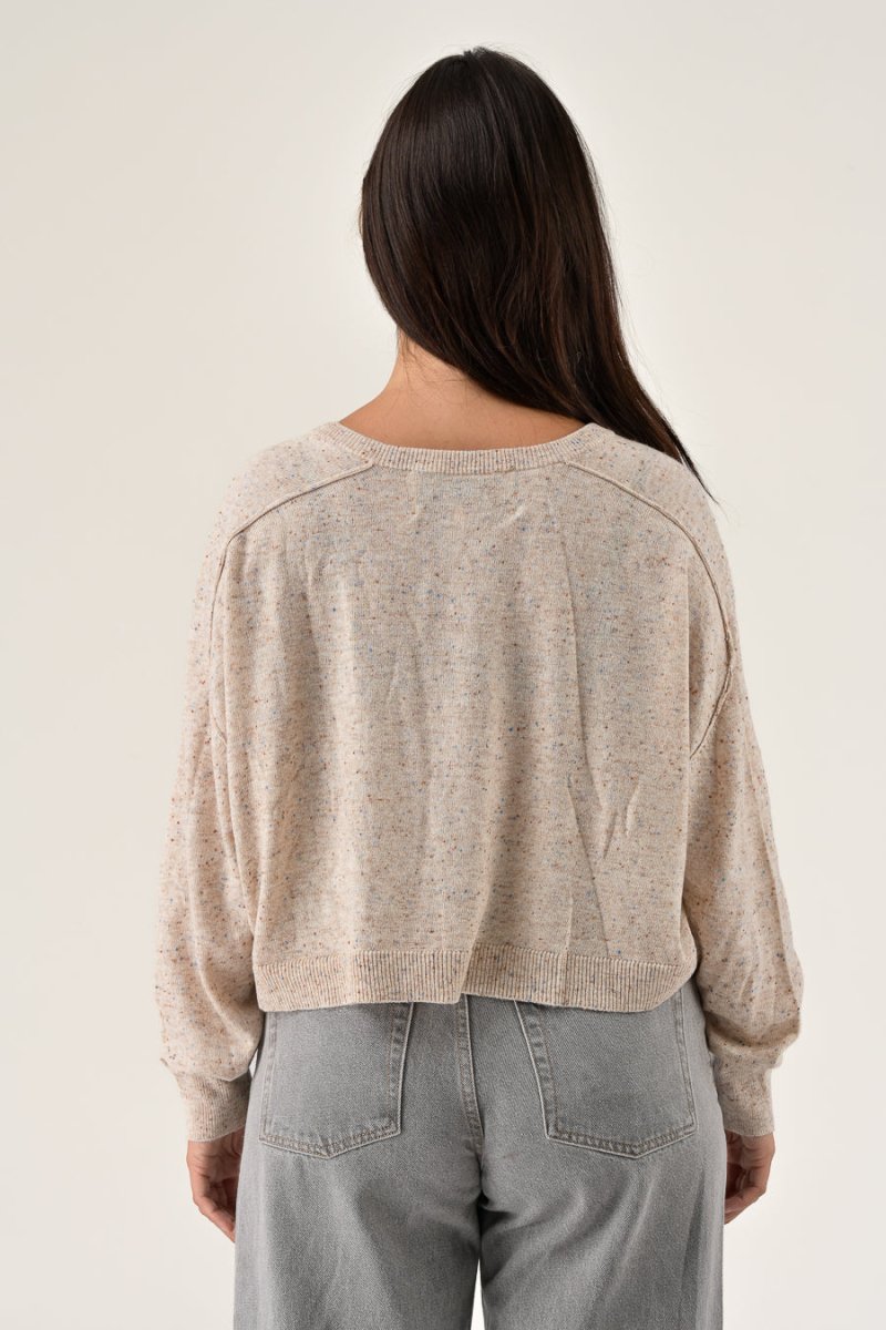 GILET MAELIE ECRU - ORFEO GILET
