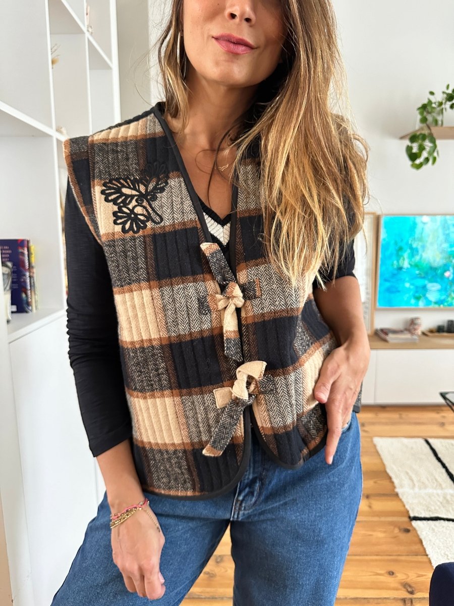 Gilet Saltana NOISETTE - ANGE Gilet