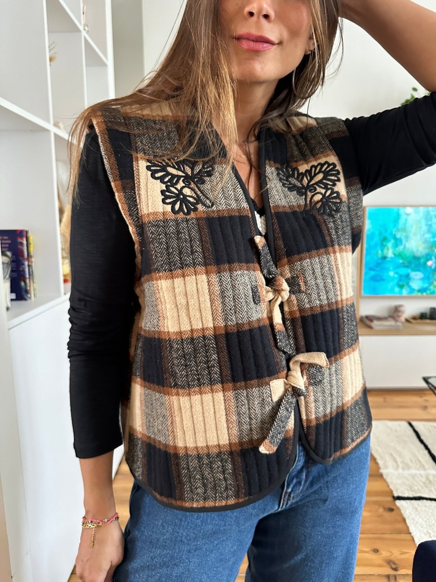 Gilet Saltana NOISETTE - ANGE Gilet