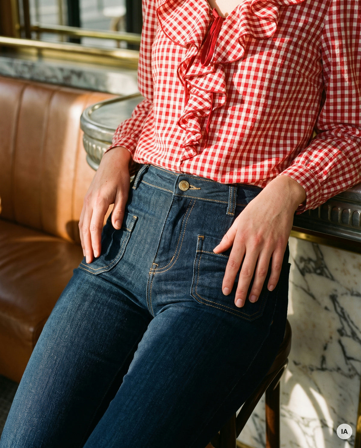 JEAN SONNY - LA PETITE ETOILE Jeans — Image générée par IA