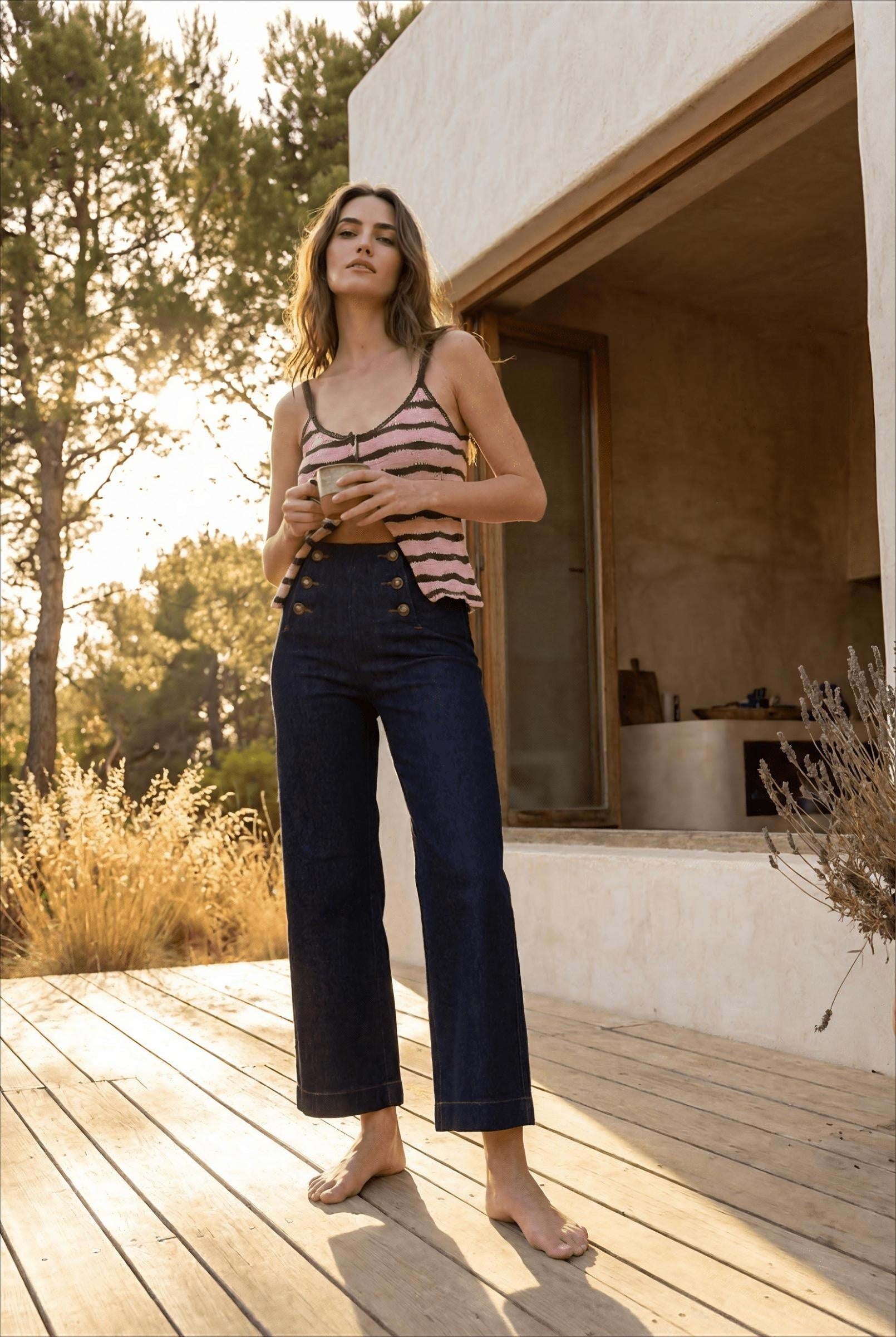 Pantalon BLANC