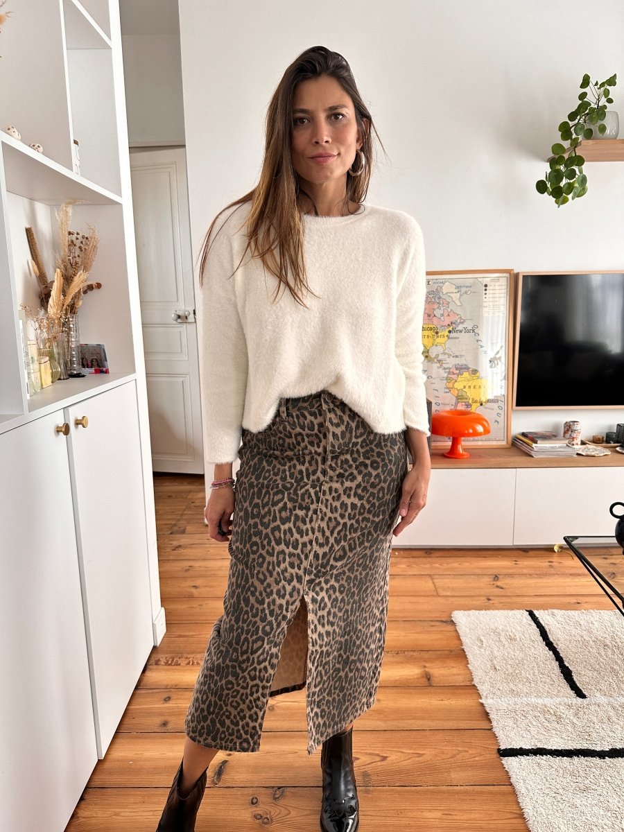 Jupe Judy LEOPARD - ORAIJE Jupe pour femme