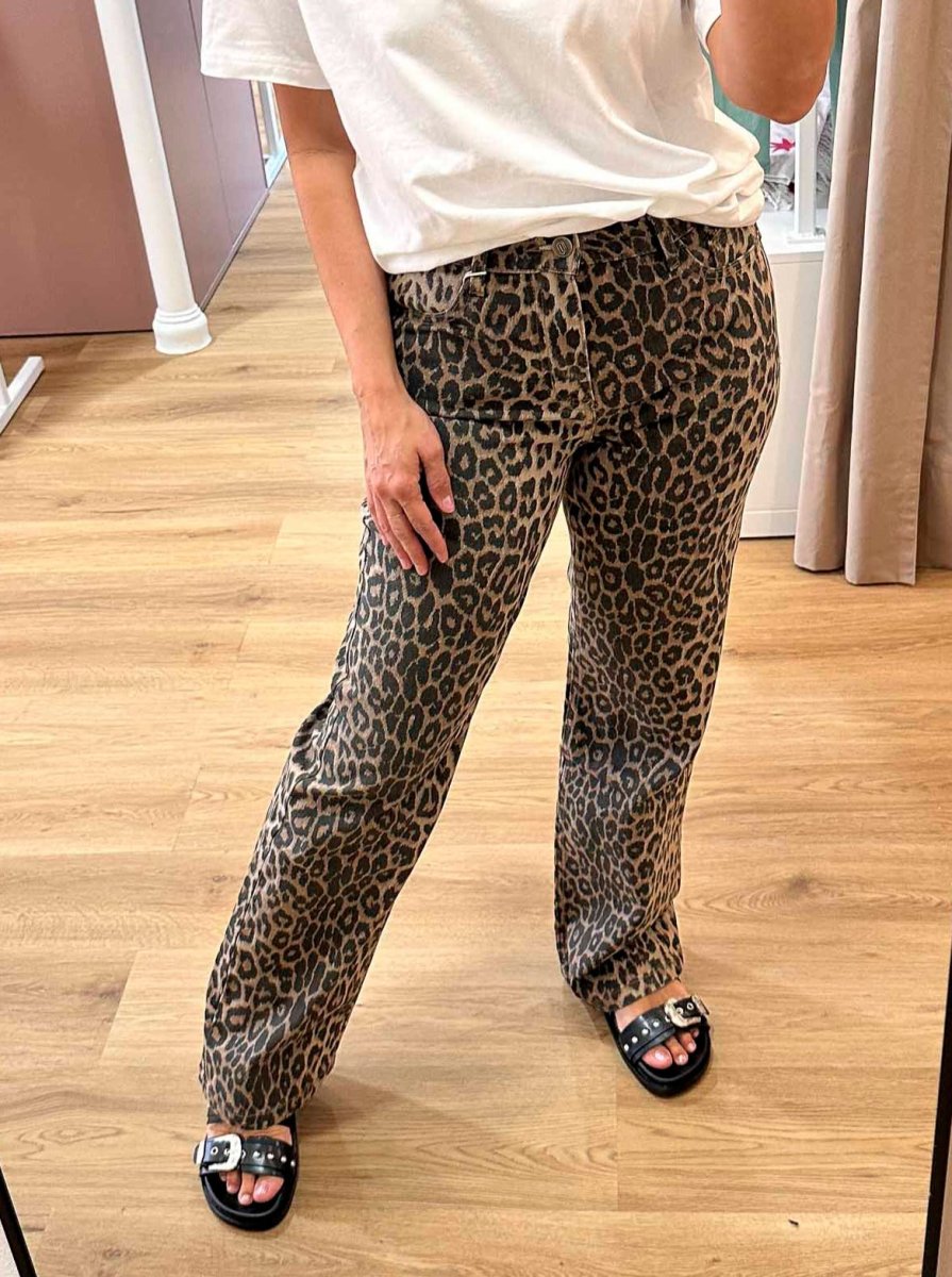 Pantalon Barbara LEOPARD - ORAIJE Pantalon pour femme