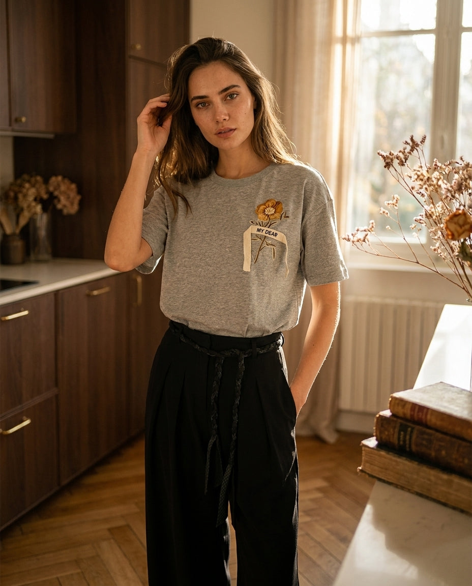 PANTALON CHARLIE NOIR - ORFEO PANTALON