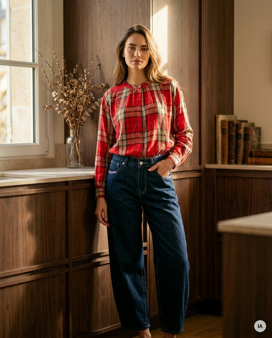PANTALON GRAYSON BRUT - ORFEO PANTALON — Image générée par IA