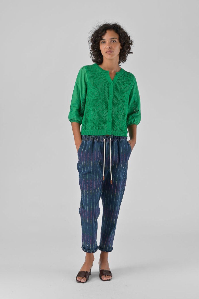 PANTALON LOLA BLEU - ORFEO PANTALON