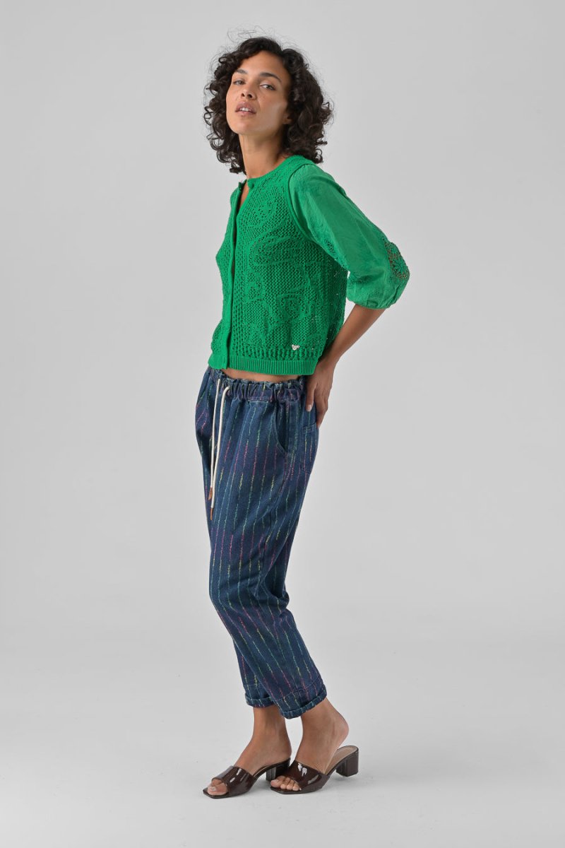 PANTALON LOLA BLEU - ORFEO PANTALON