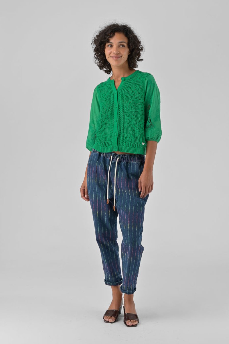 PANTALON LOLA BLEU - ORFEO PANTALON
