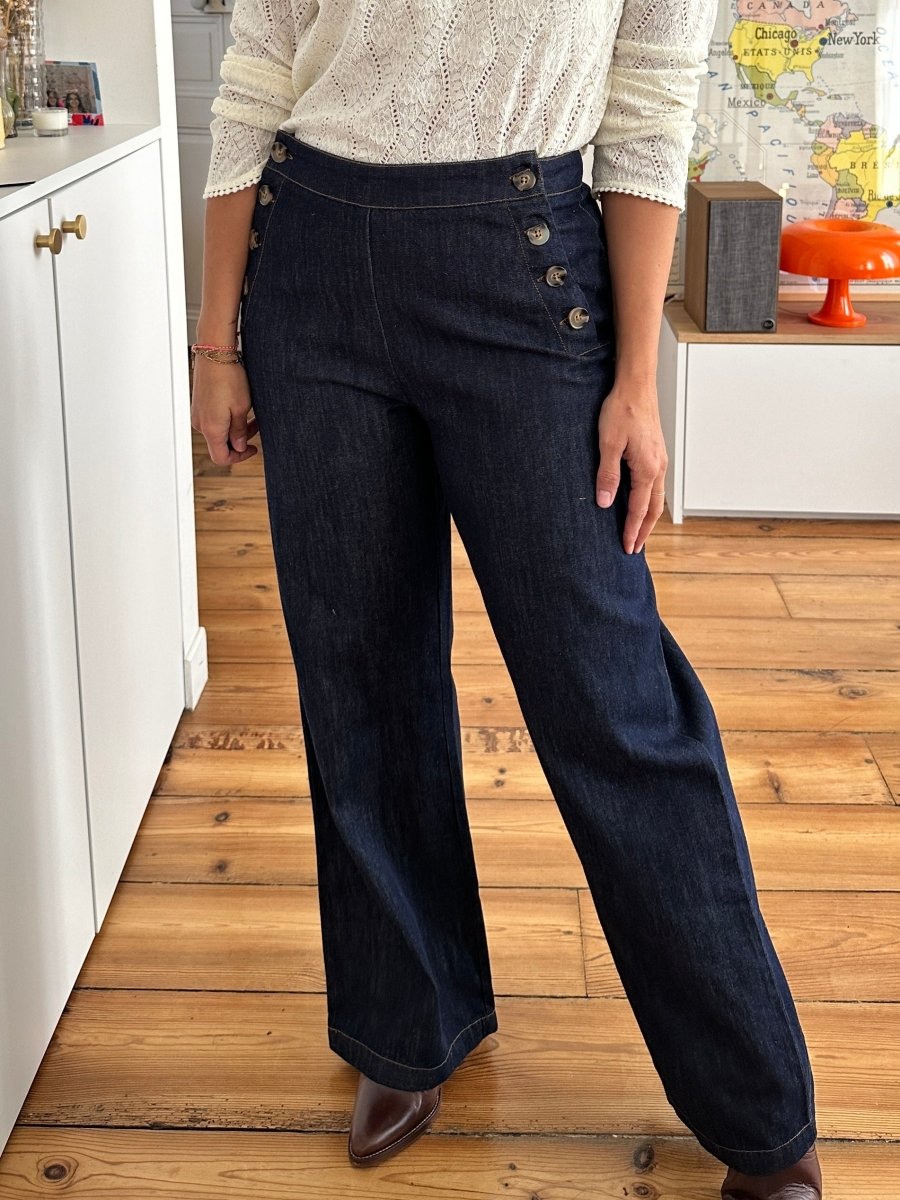 Pantalon Marlin JEAN FONCE - YCOO Pantalon