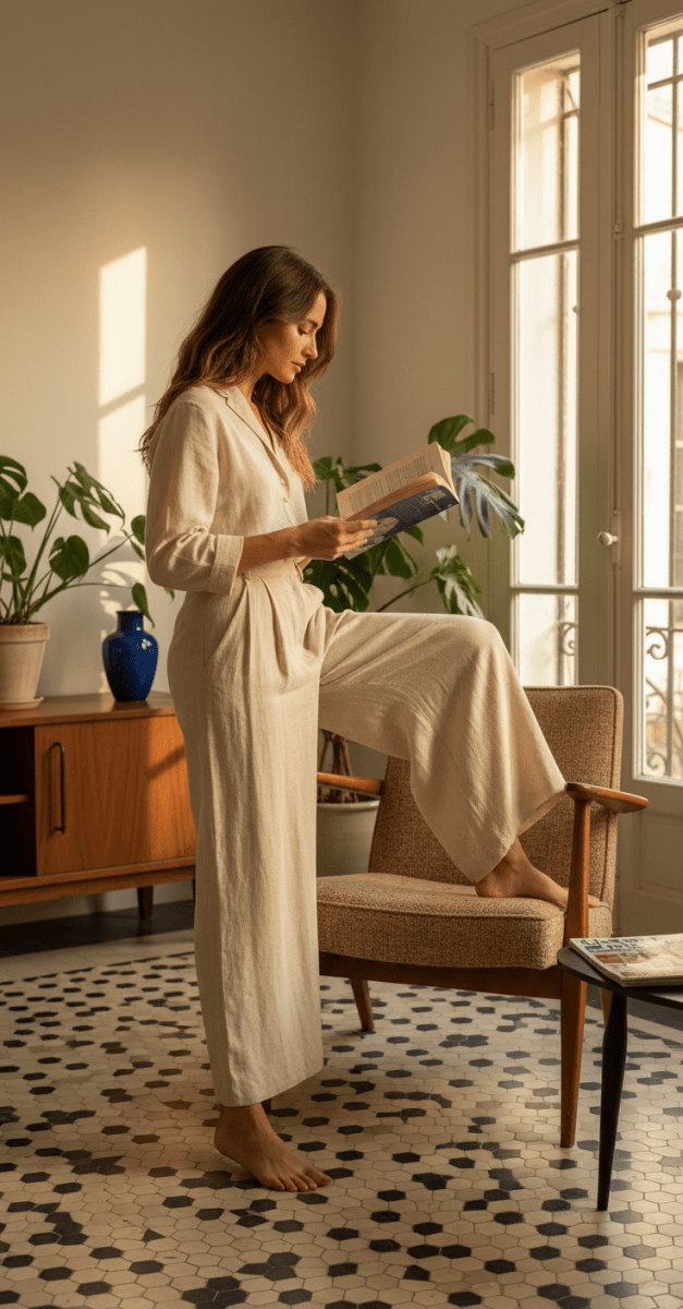 PANTALON PALINA DORE - LA PETITE ETOILE Pantalon