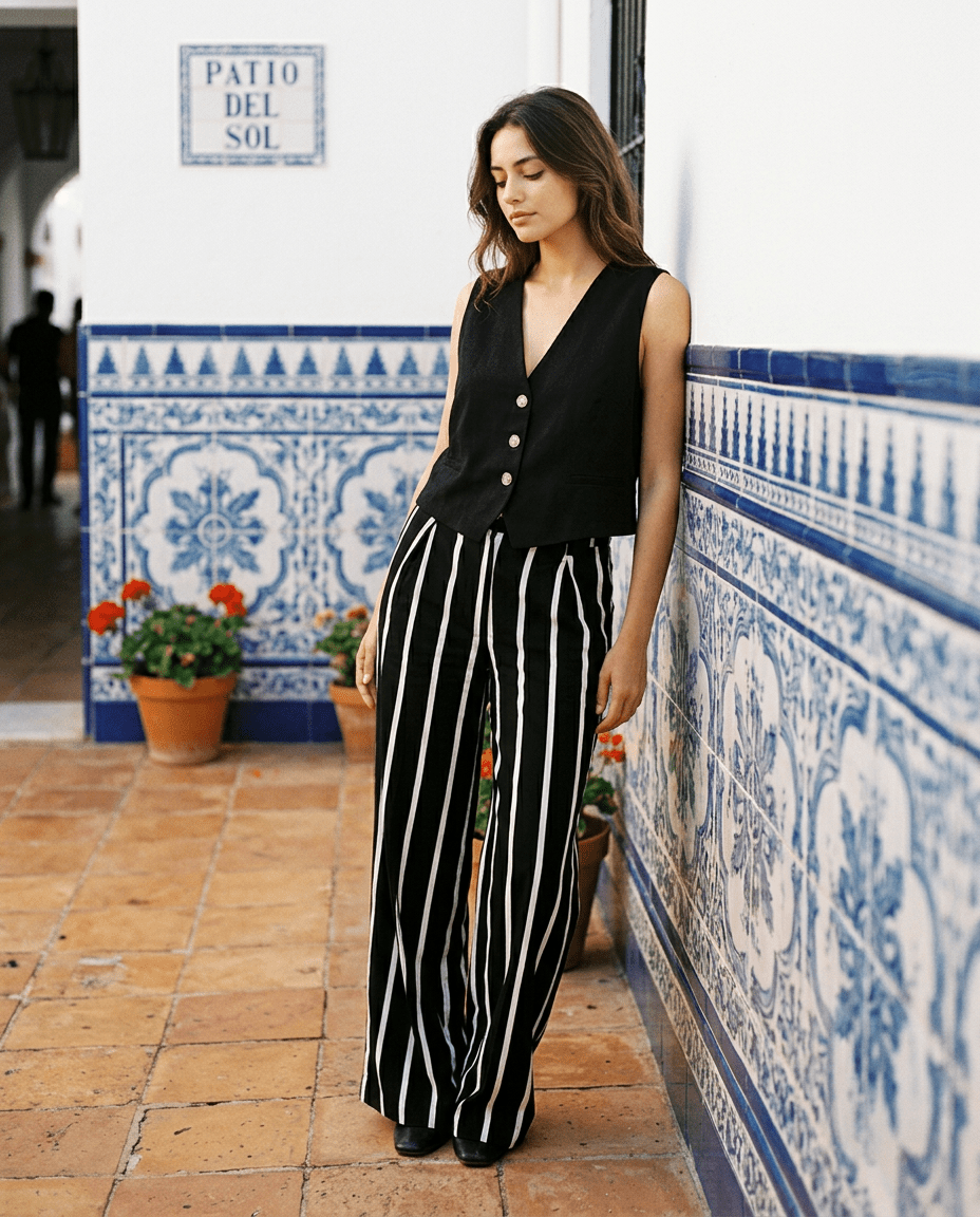 Pantalon Palma NOIR - WILD PONY Pantalon
