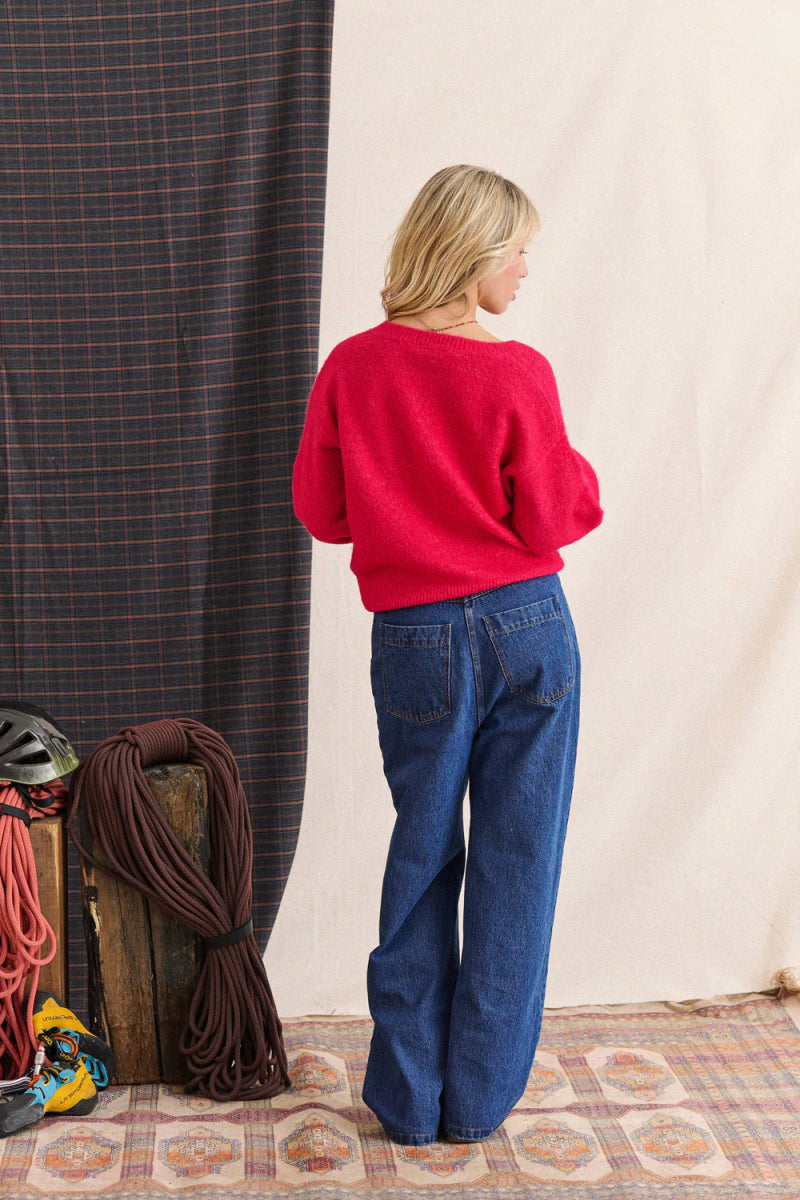 Pantalon Percy DENIM STONE - LAUREPLUSMAX Pantalon