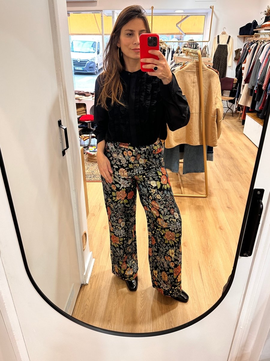 Pantalon Phiona NOIR - ANGE Pantalon