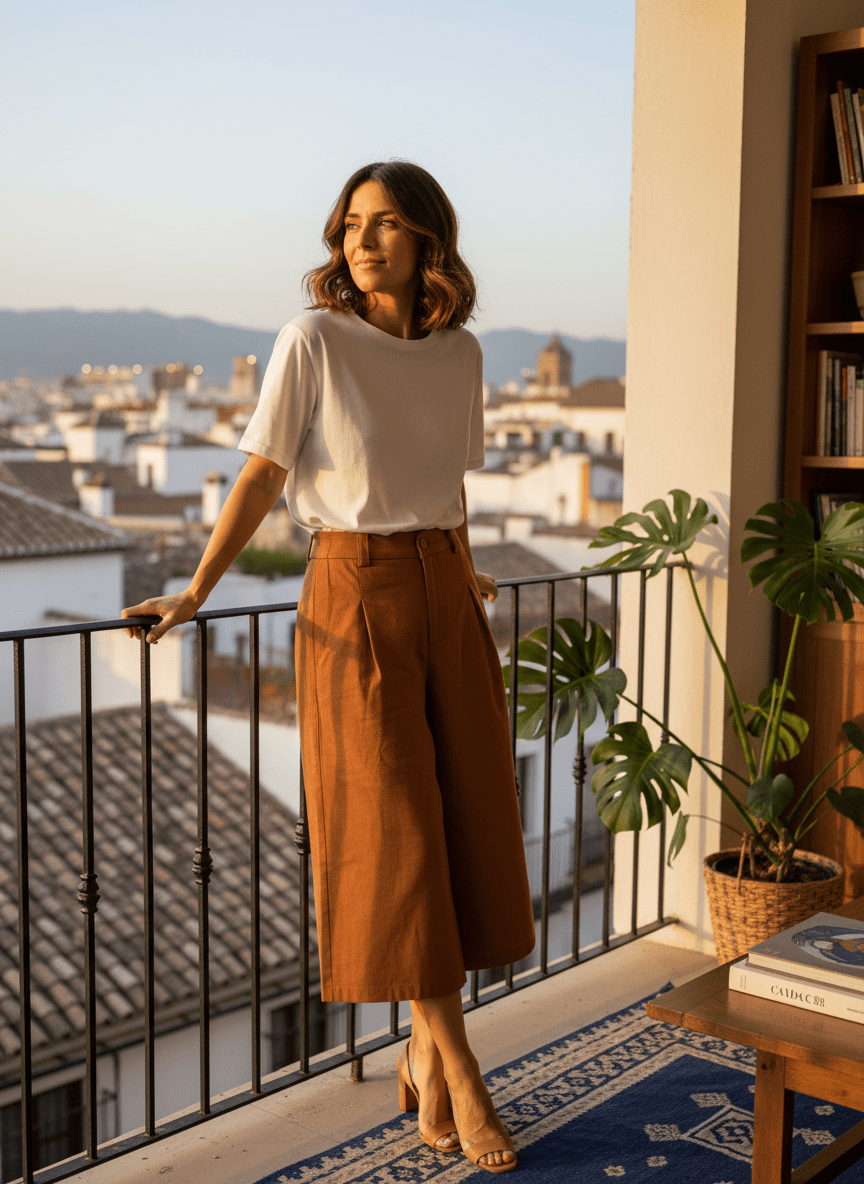 PANTALON SOCRATE BRICK - SEEUSOON Pantalon
