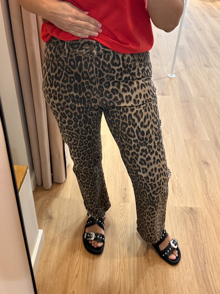 Pantalon Solange LEOPARD - LOËLA Pantalon pour femme