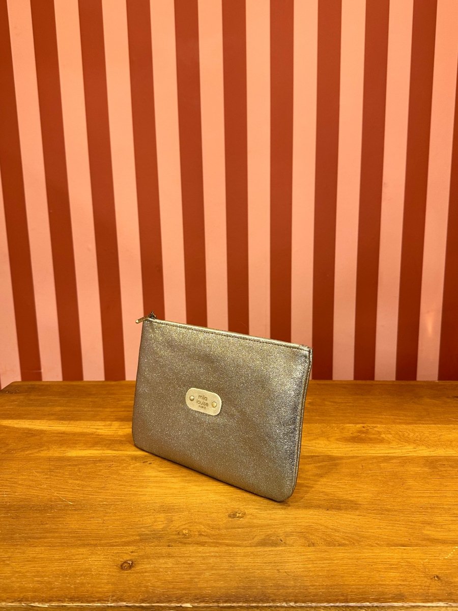 POCH GM AR5 LATTE - MILA LOUISE POCHETTE