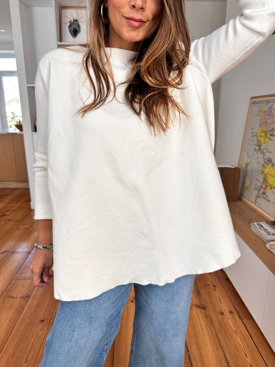 Pull Donia ECRU - ORFEO Pull pour femme