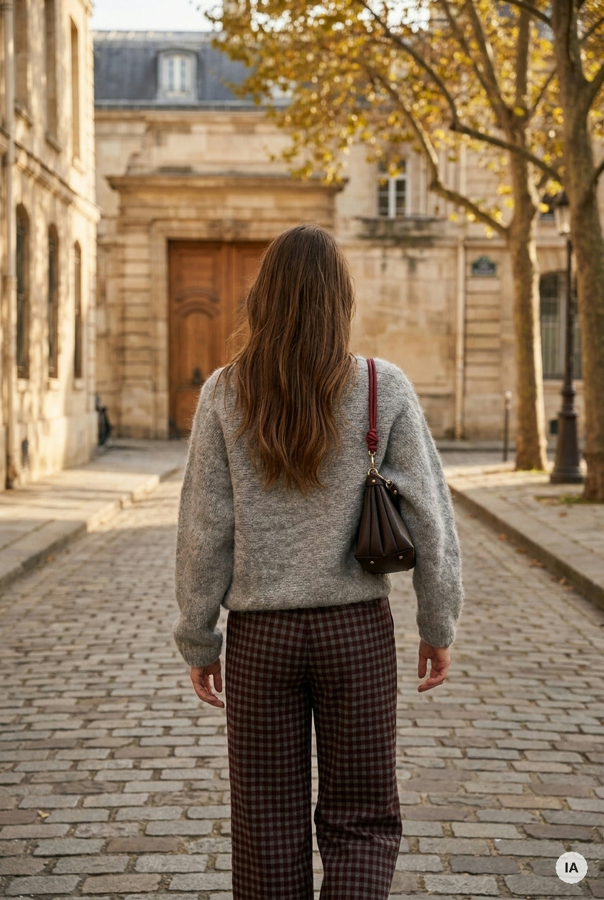 PULL KELMA - SEEUSOON KNIT — Image générée par IA
