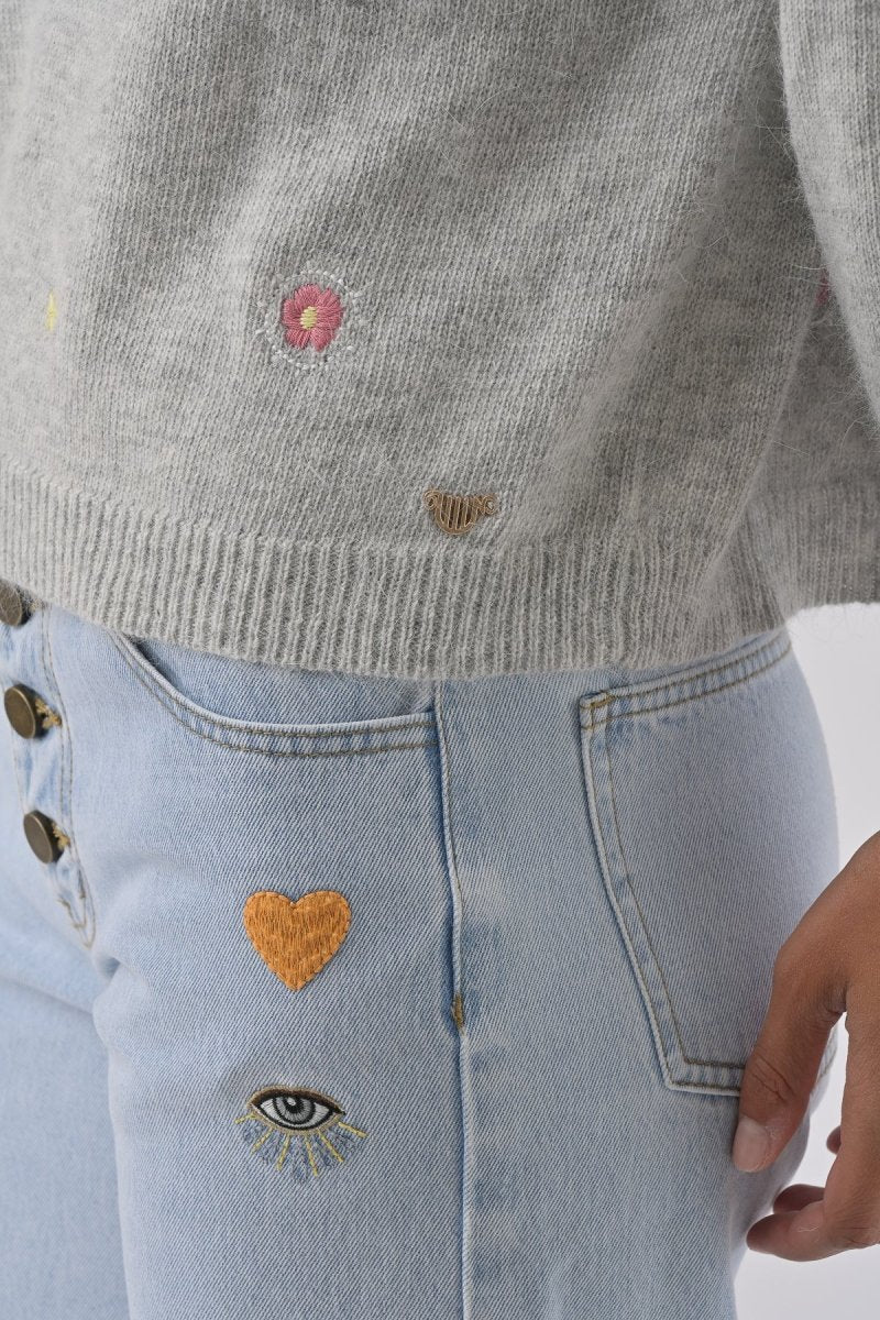 PULL MAEVA Gris - ORFEO PULL