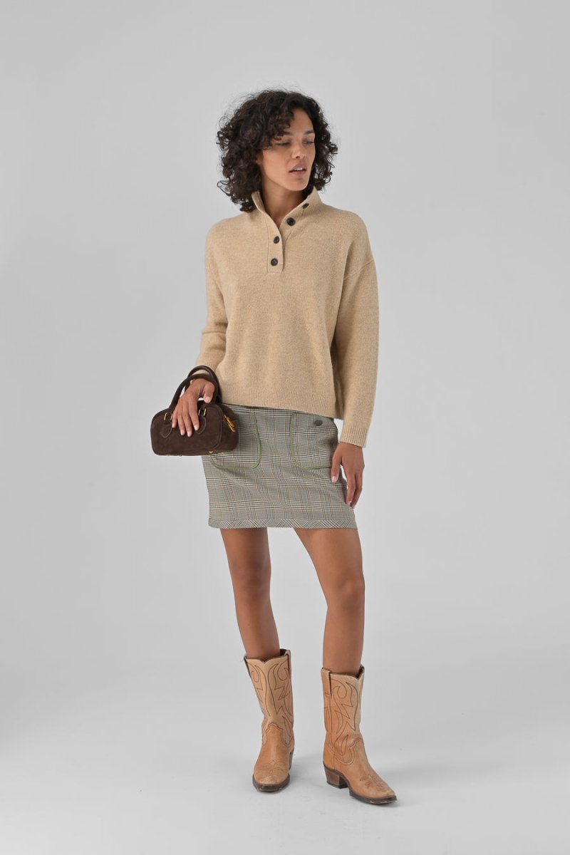 PULL NATHANIELLE Beige - ORFEO PULL