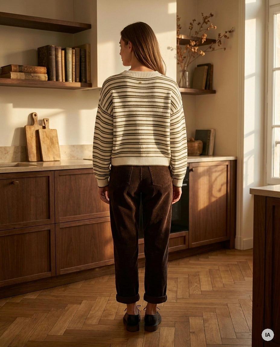 PULL STRIPY - MINUIT DOUZE PULL — Image générée par IA