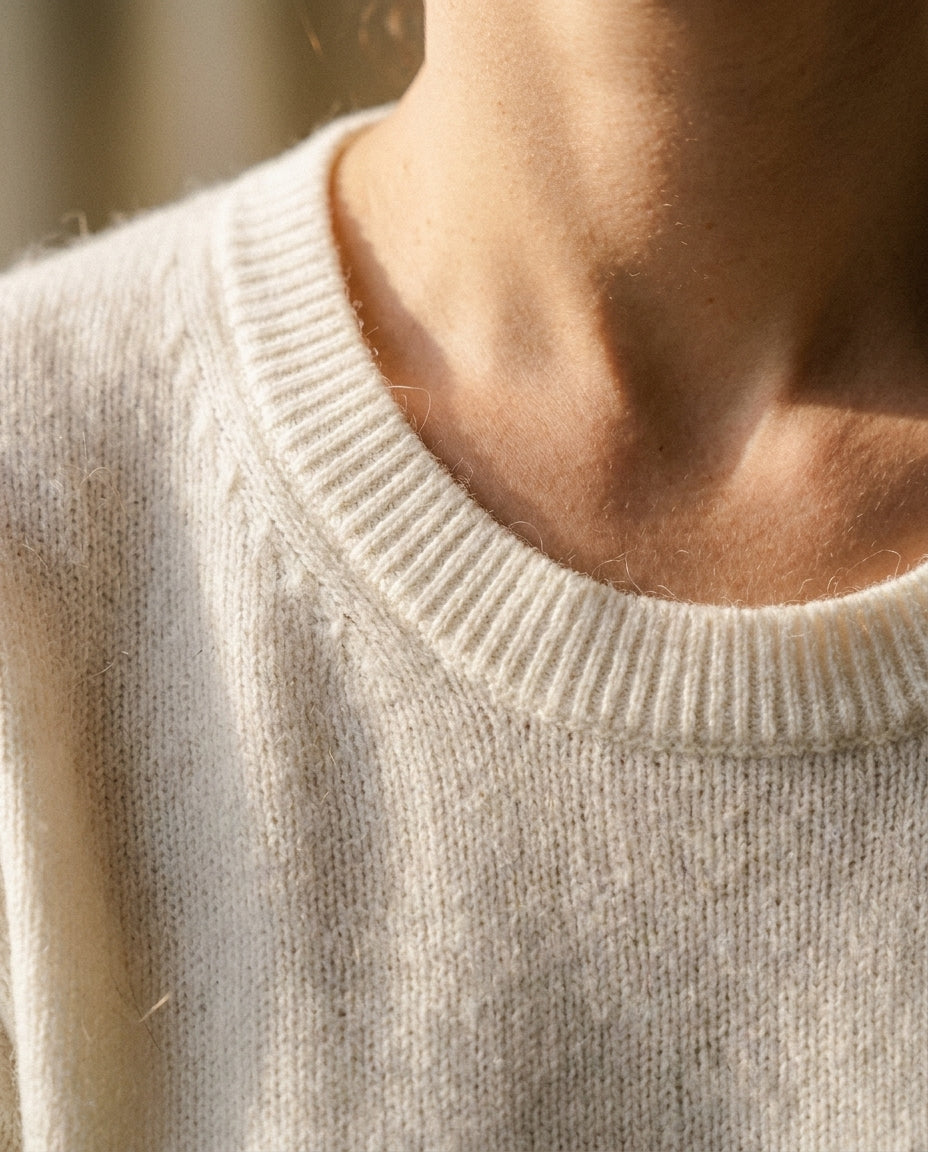 PULL THALITA ECRU - MINUIT DOUZE PULL