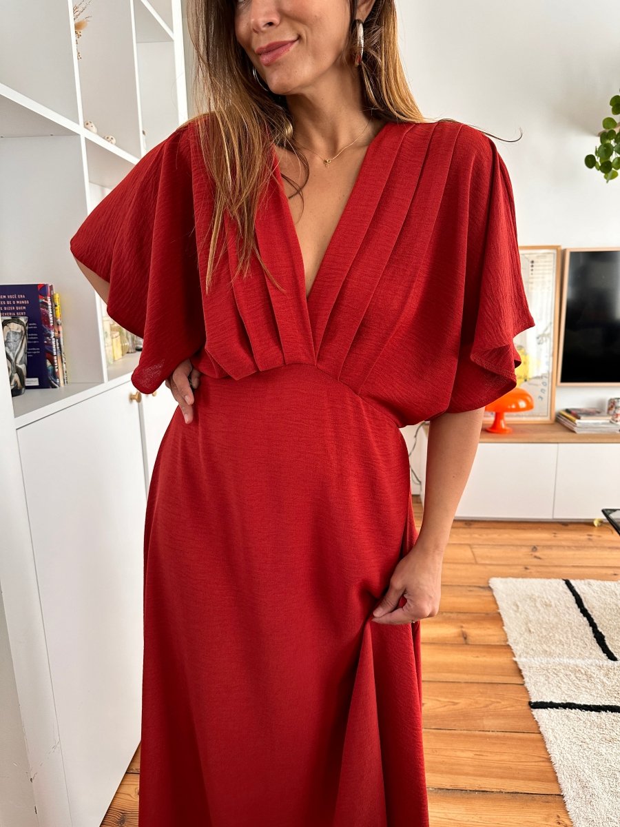 Robe Alabama TERRACOTA - RUE DES ABBESSES Robe pour femme